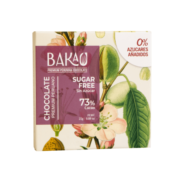 Barra de Chocolate Sin Azúcar 70% (MFS) Cacao x 25g