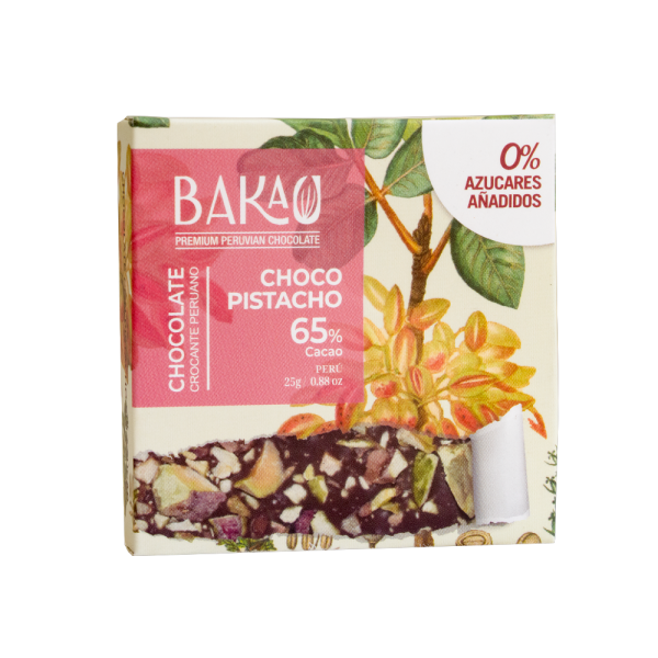 Pistacho Chocolate Crocante Sin Azúcar x 25g