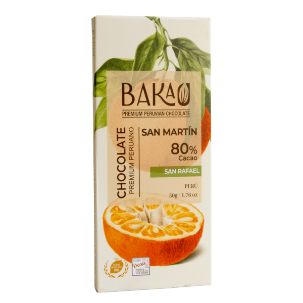 Chocolate San Martin 80% Cacao «San Rafael» x 50g