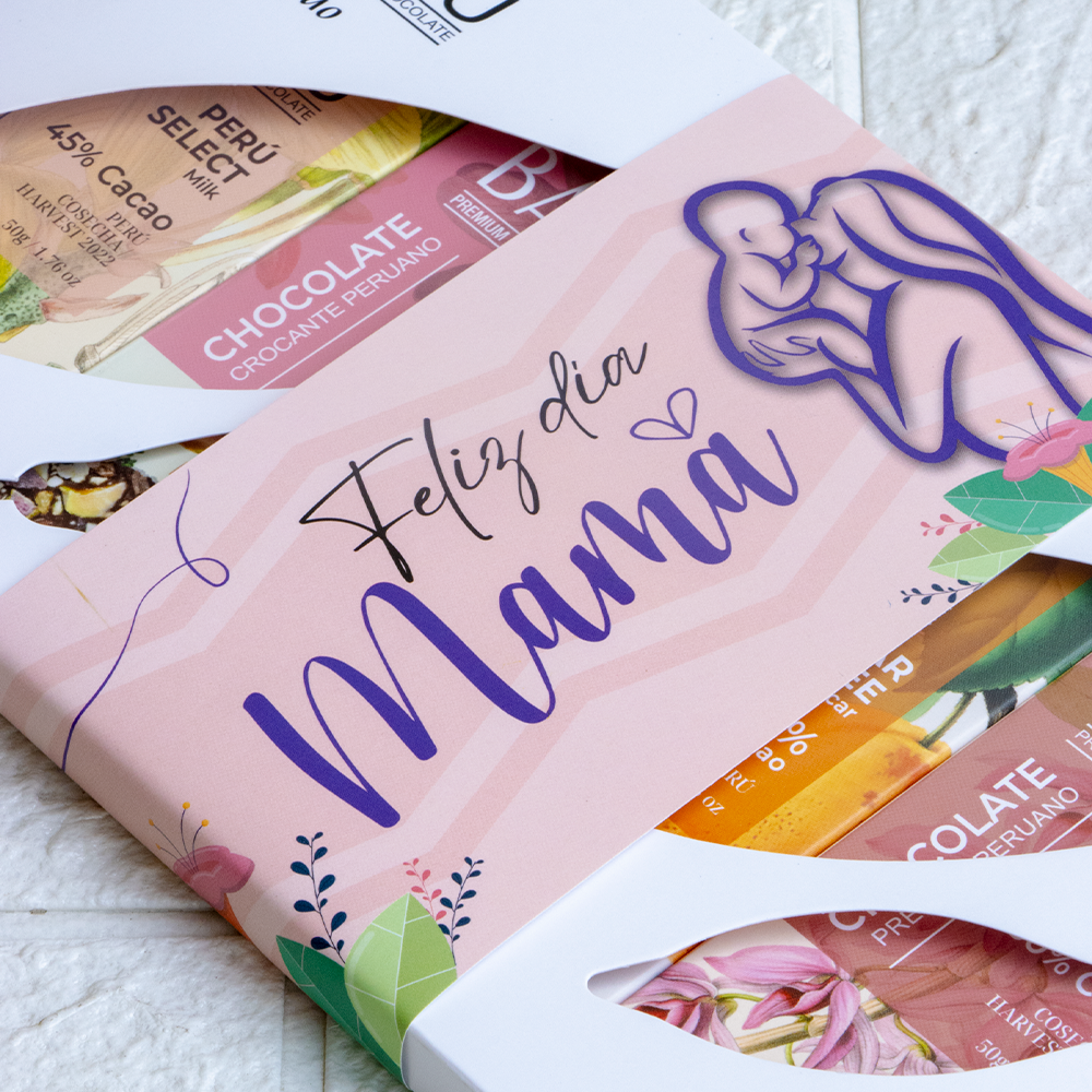 Caja Promoción x 4 Feliz Día de la Madre